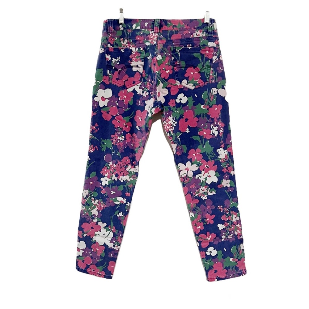 Vineyard Vines Nantucket Ankle Cropped Floral Denim Pants
